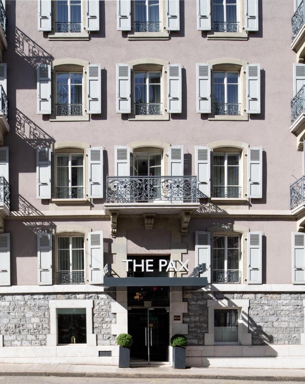 Hotel Pax Женева Экстерьер фото