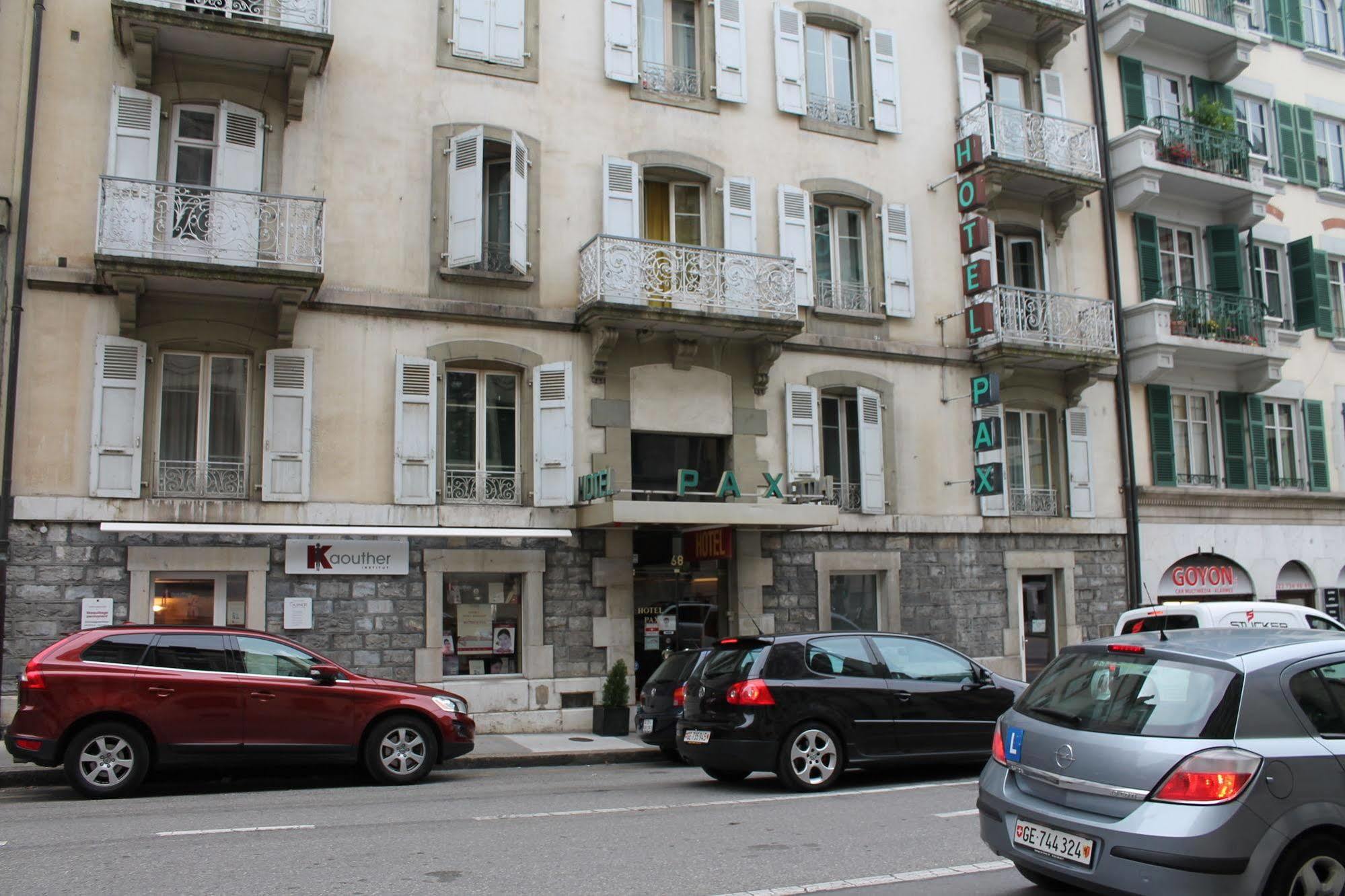 Hotel Pax Женева Экстерьер фото
